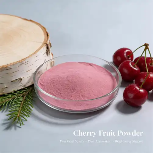 How Is Cherry Fruit Powder Processed for Better Solubility?